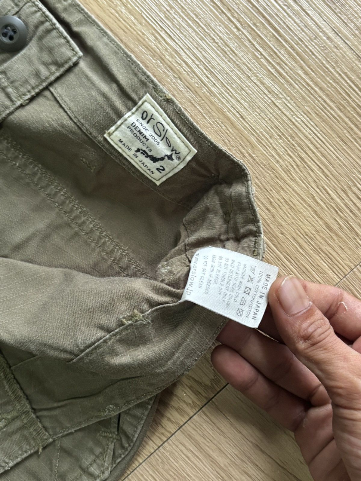 Orslow ORSLOW FATIGUE PANTS Size US 30 / EU 46 - 3 Thumbnail