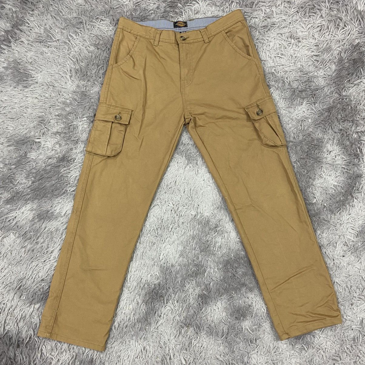 Dickies × Vintage Dickies light brown / beige cargo pocket pant Size US 34 / EU 50 - 1 Thumbnail