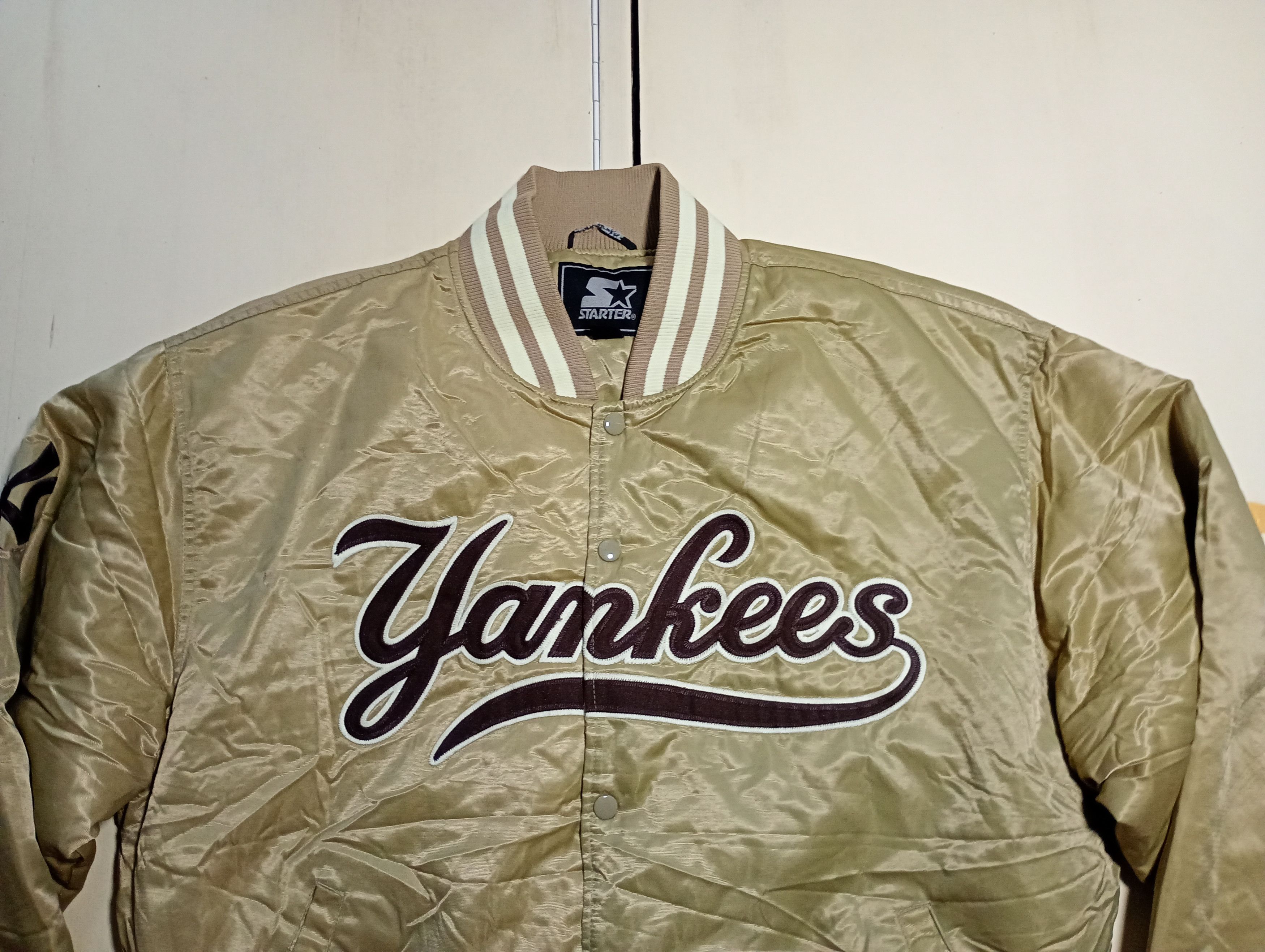 Starter New York Yankees Starter Bomber Jacket 90's Size US L / EU 52-54 / 3 - 4 Thumbnail