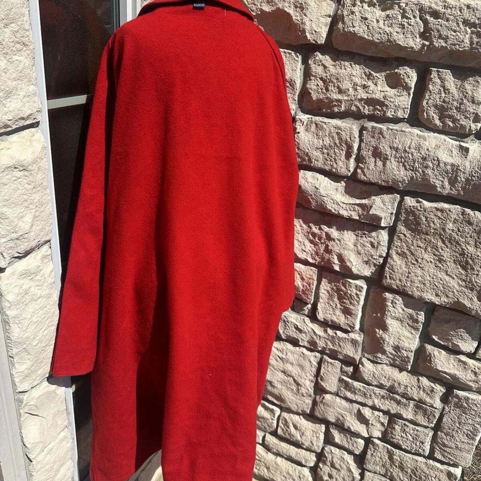 Lauren Ralph Lauren Ralph Lauren red wool peacoat Size XL / US 12-14 / IT 48-50 - 2 Thumbnail