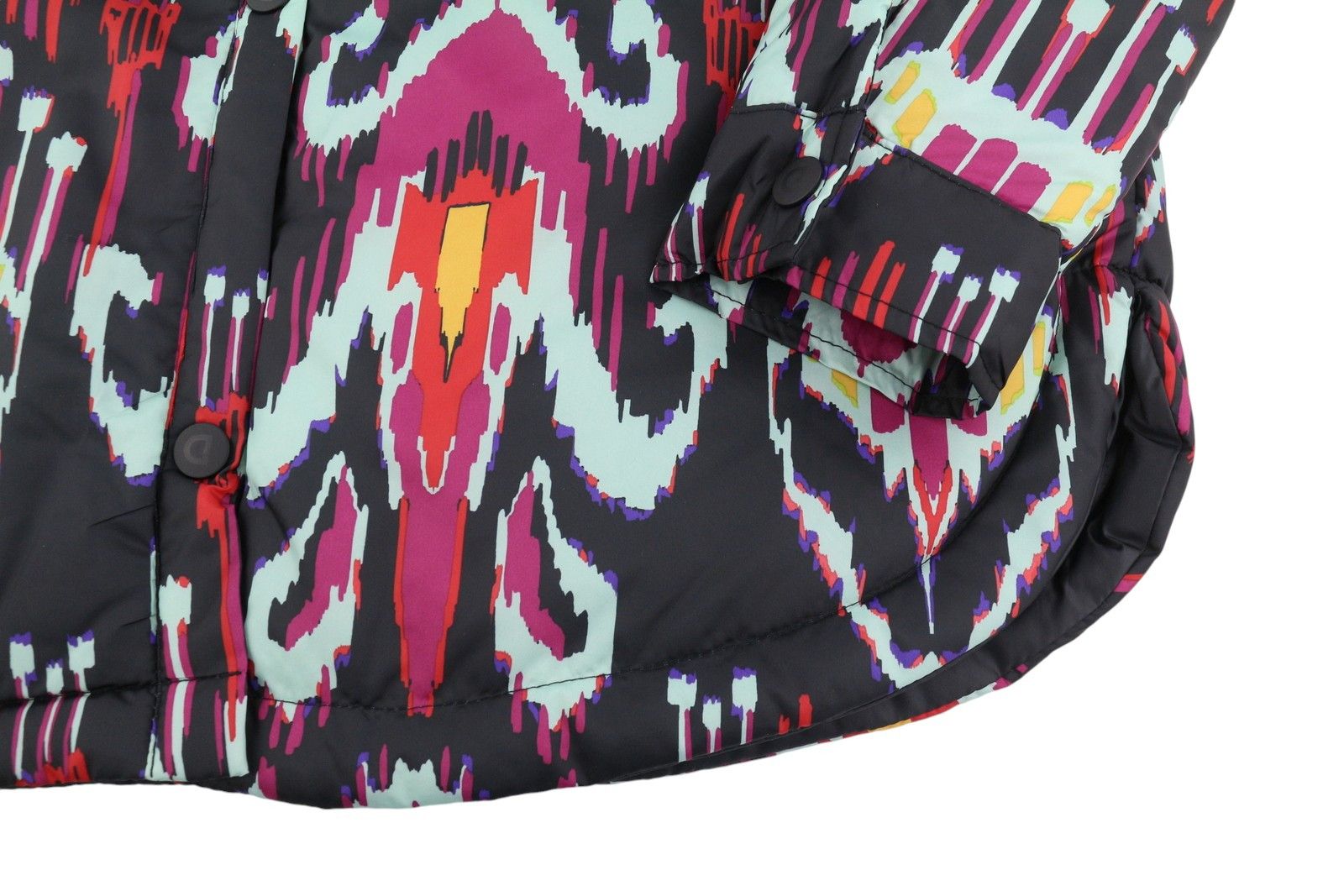 Desigual ELIOT L Colourful Abstract Print Padded Jacket 88466 Size L / US 10 / IT 46 - 6 Thumbnail