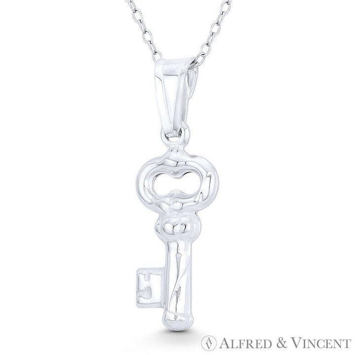 Other Skeleton Key-to-Heart Love Charm Pendant Size ONE SIZE - 1 Preview
