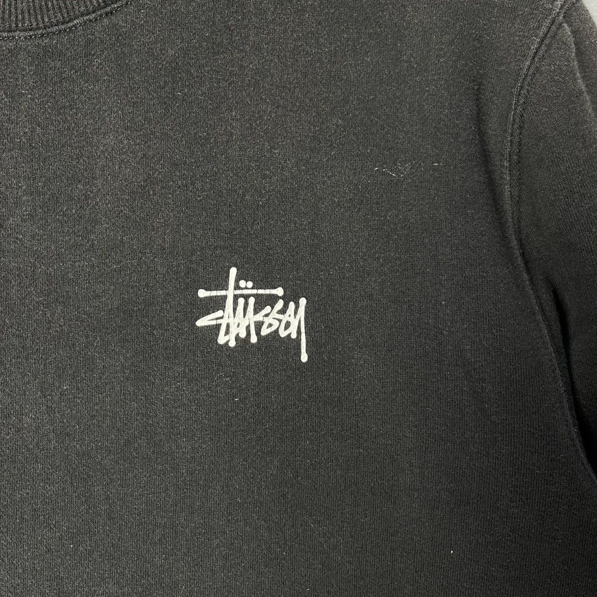 Stussy Stüssy Big Logo Crewneck Sweatshirt Black Large Size US L / EU 52-54 / 3 - 5 Thumbnail