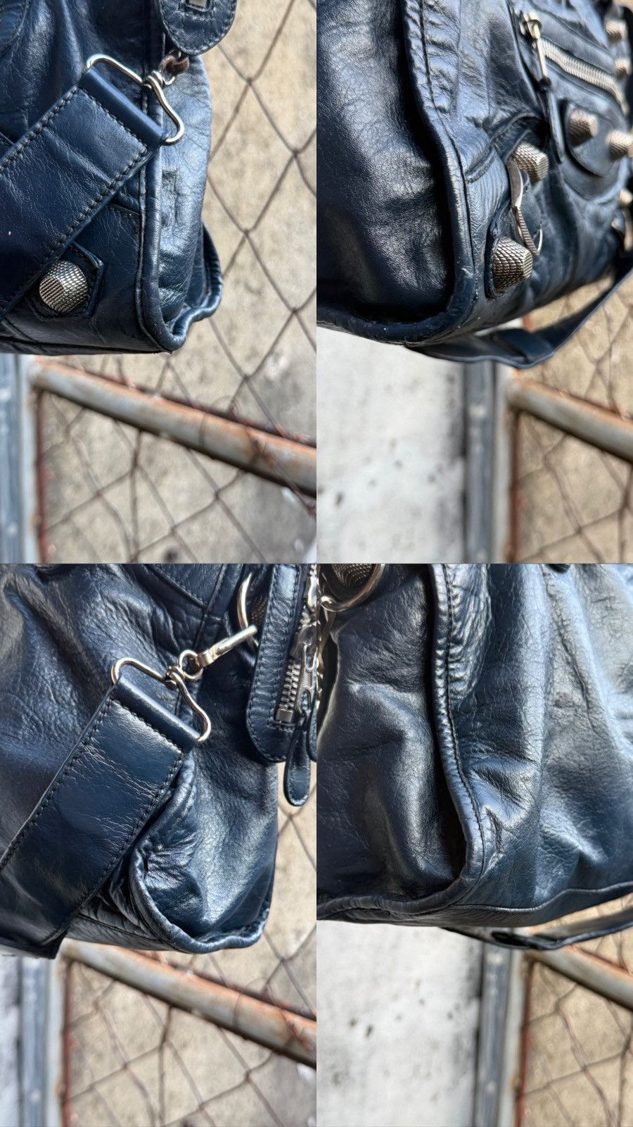 Balenciaga Balenciaga - 2000’s - Classic Le City Giant 21 Navy Blue Size ONE SIZE - 11 Thumbnail