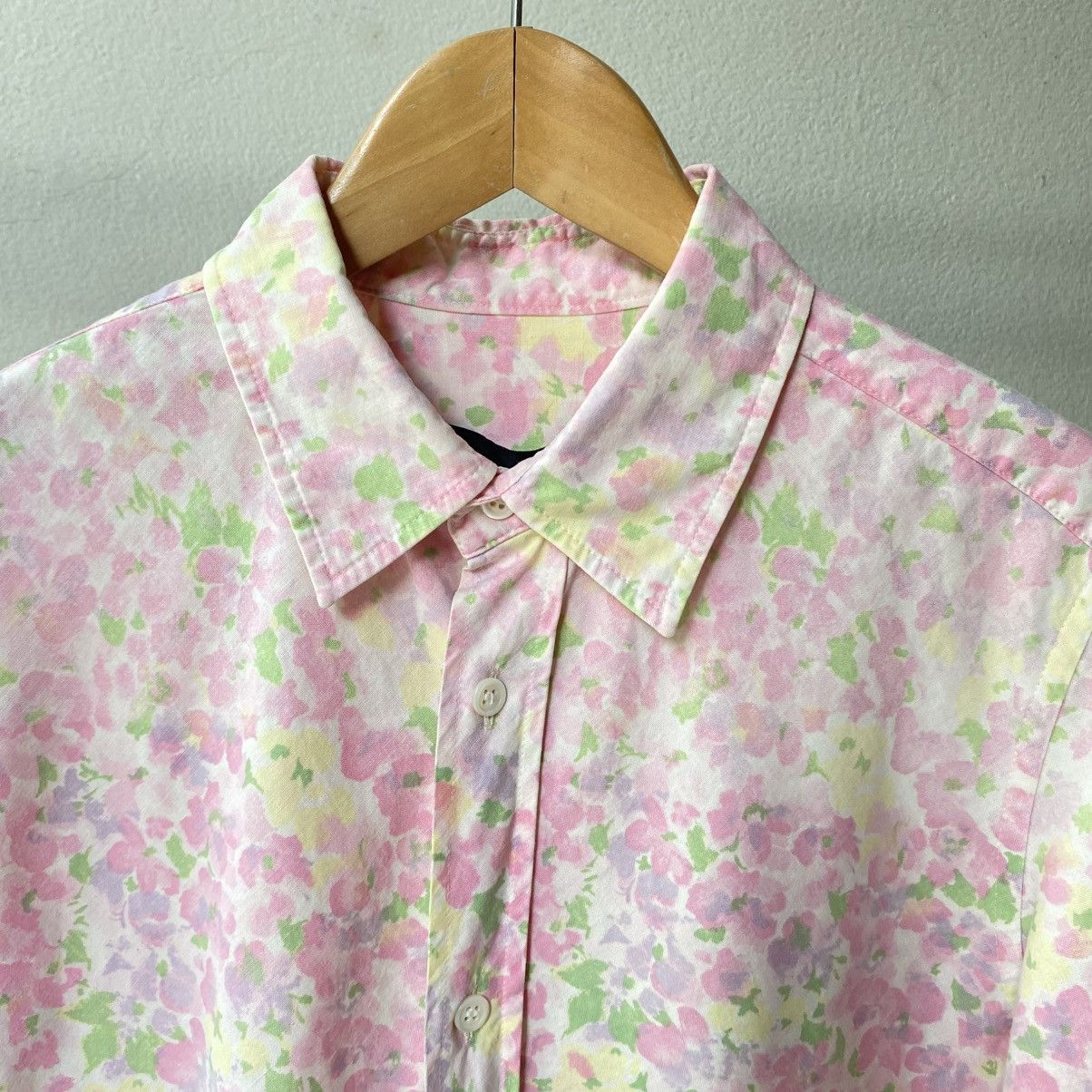 Comme des Garcons COMME des GARÇONS Pastel Floral Button Shirt Size M / US 6-8 / IT 42-44 - 4 Thumbnail