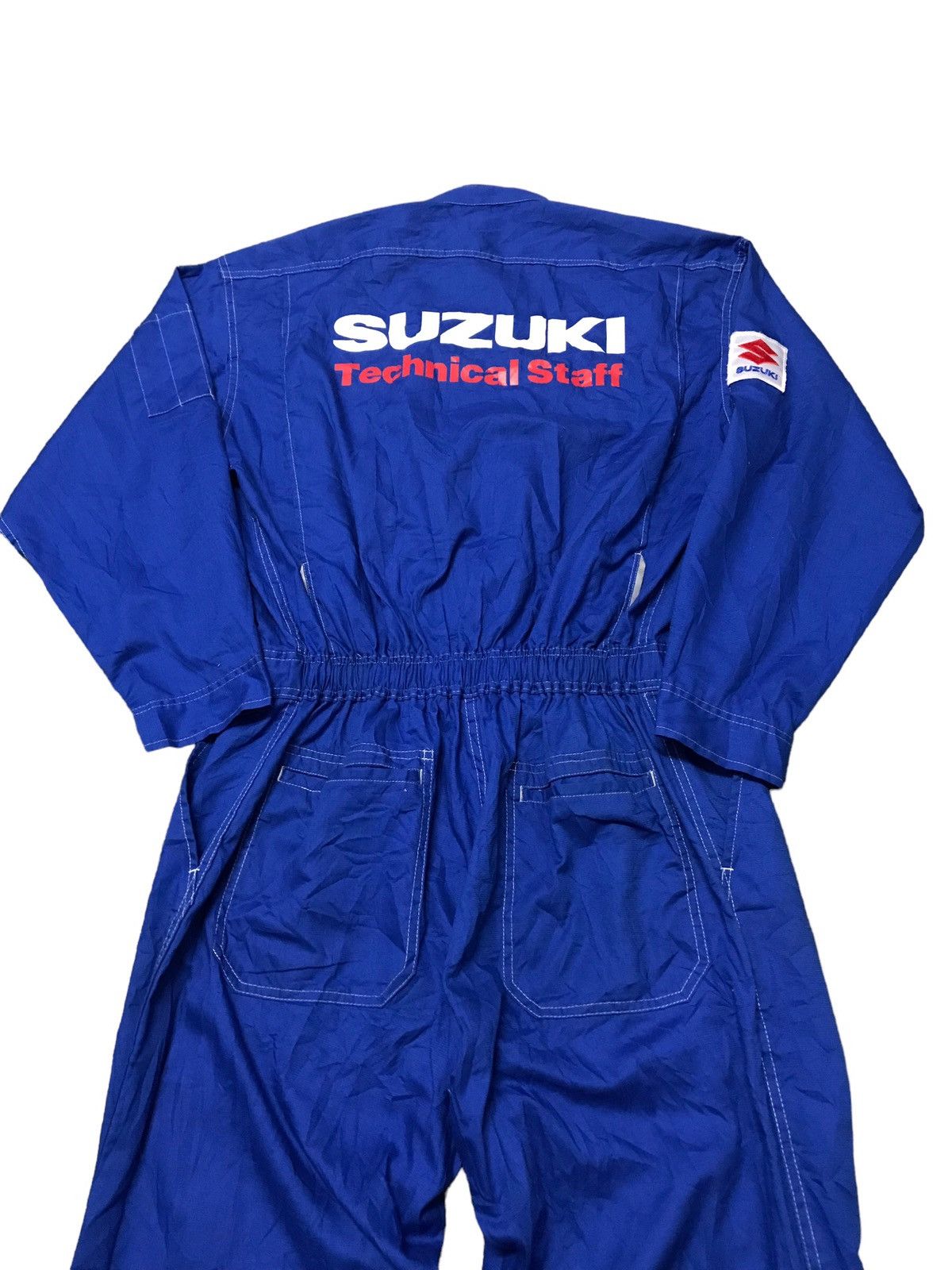 Japanese Brand 🔥🔥BEST OFFER🔥🔥 Suzuki Technical Staff Overall Workers Size L Size US 33 - 13 Thumbnail