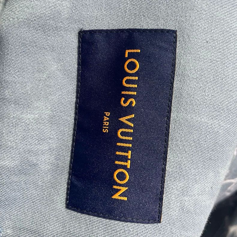 Louis Vuitton Louis Vuitton Blue botanical floral print logo denim jacket Size US L / EU 52-54 / 3 - 4 Thumbnail