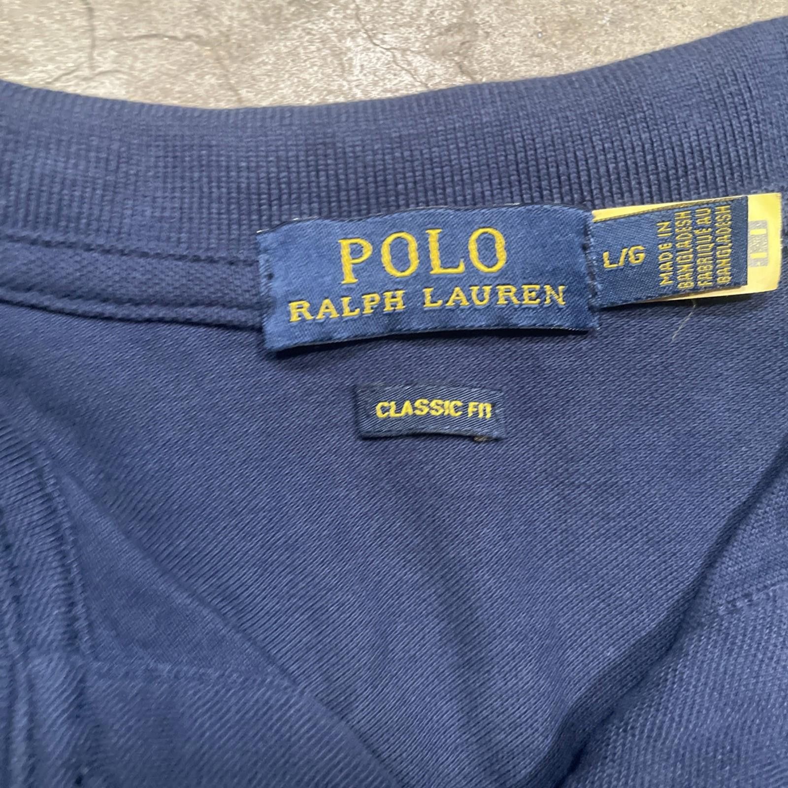 Polo Ralph Lauren Polo Ralph Lauren Blue Short Sleeve Polo Shirt Men's Large Size US L / EU 52-54 / 3 - 7 Thumbnail