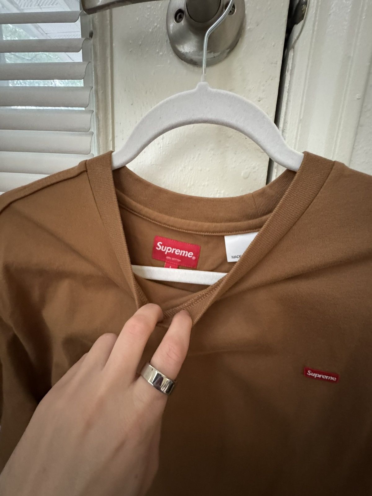 Supreme Supreme Small Box Logo Tee Size US L / EU 52-54 / 3 - 3 Thumbnail