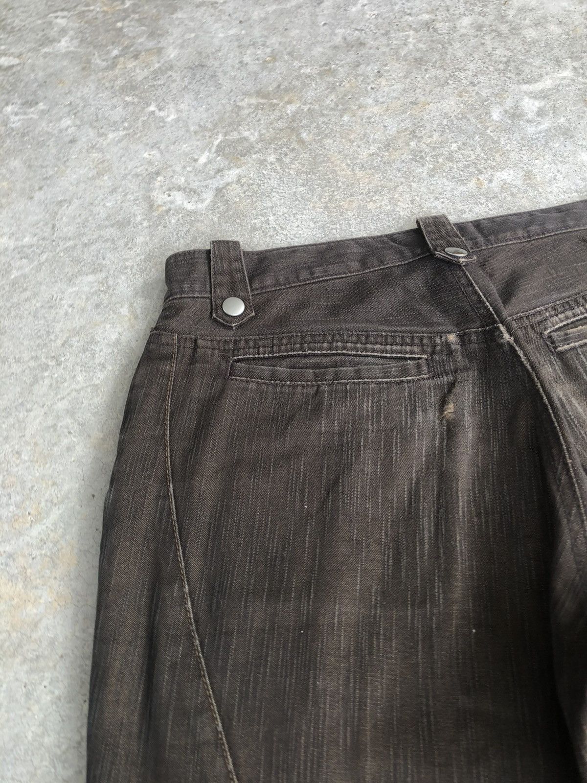 If Six Was Nine Semantic Design Flared Jeans Distressed Jeans Size US 31 - 16 Thumbnail