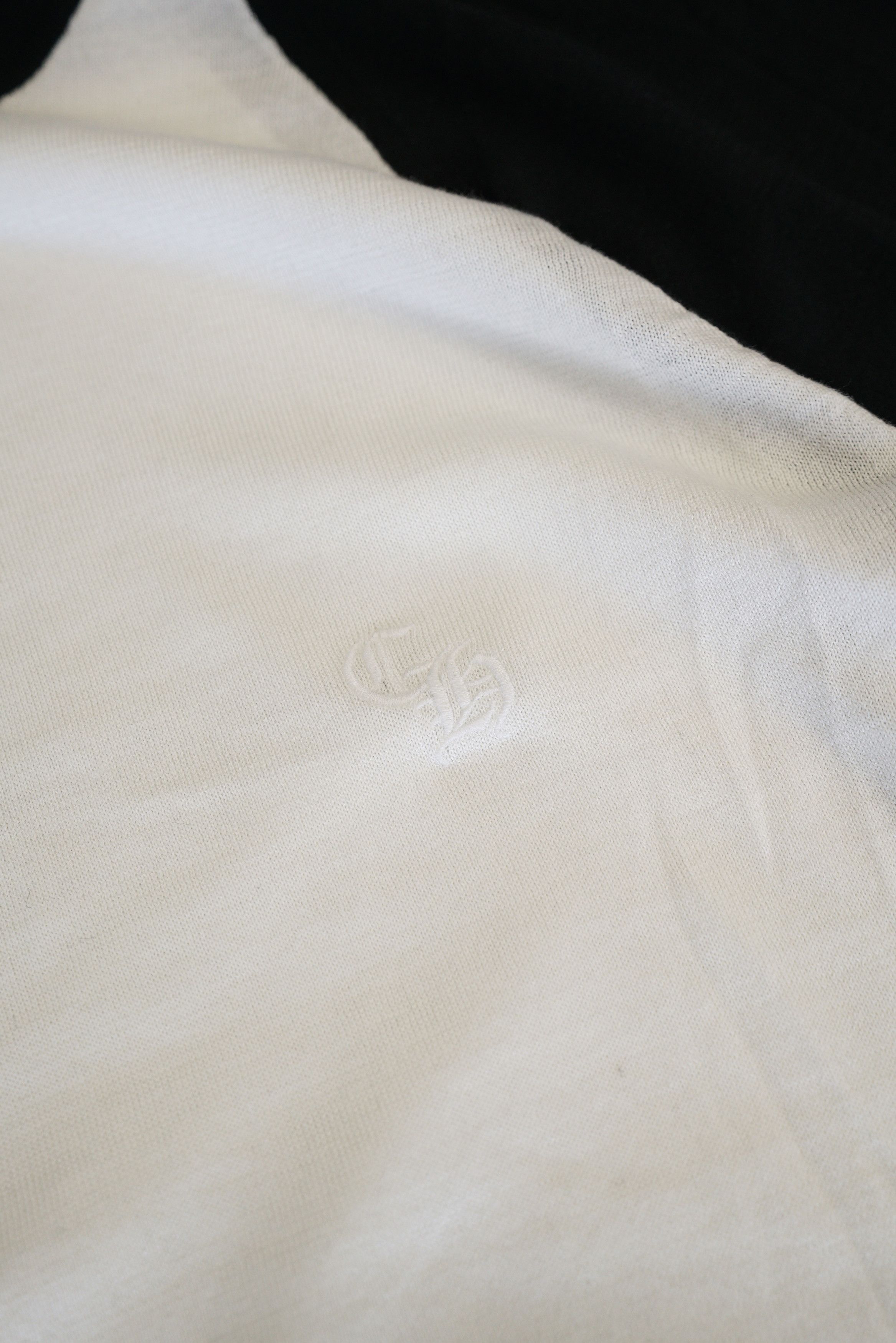 Chrome Hearts Chrome Hearts White Triple Cross Black Long Sleeve Tee Size US L / EU 52-54 / 3 - 5 Thumbnail