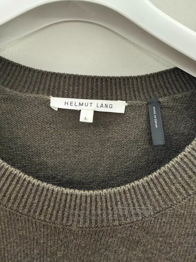 Helmut Lang Helmut Lang Men's Long-Sleeve Long Sweater Size US L / EU 52-54 / 3 - 2 Thumbnail