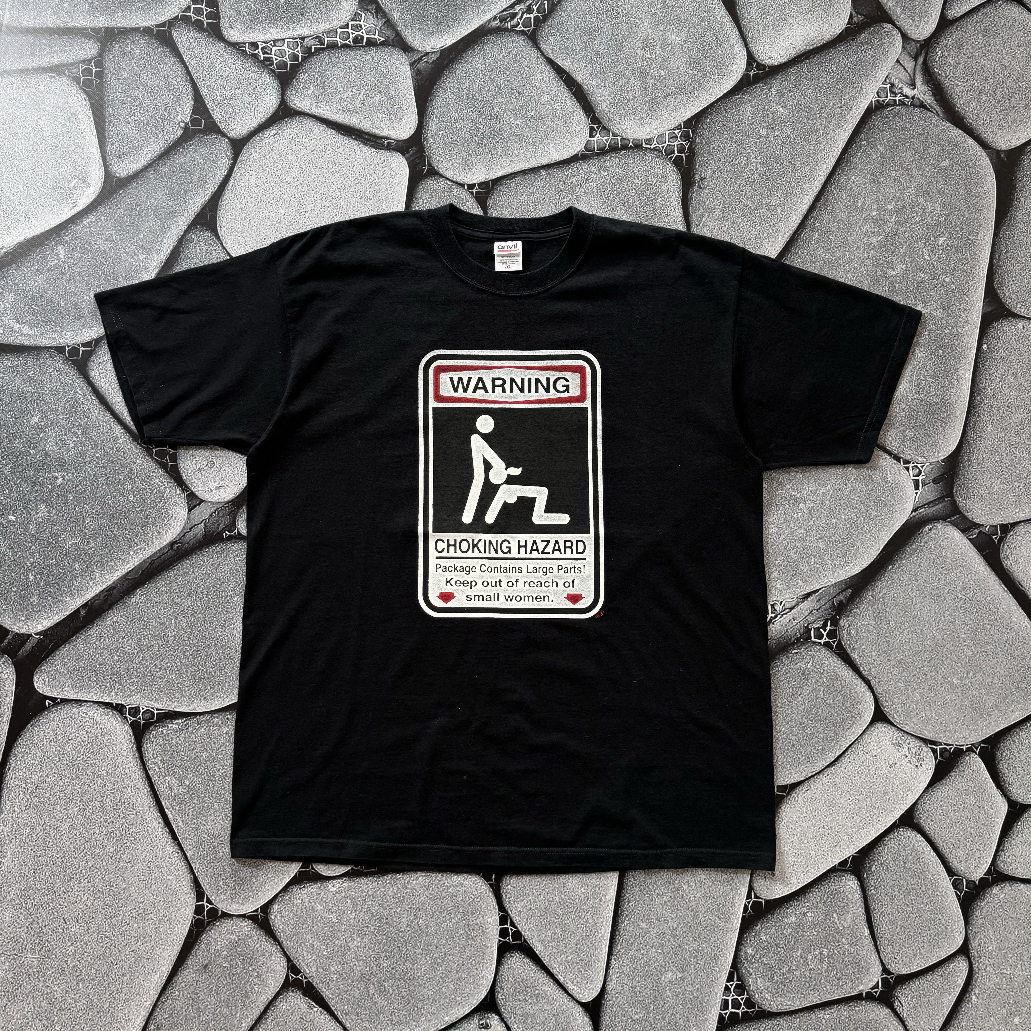 Vintage VINTAGE HUMOR SEX CRAZY T SHIRT ADULT Y2K T SHIRT Size US XL / EU 56 / 4 - 1 Thumbnail