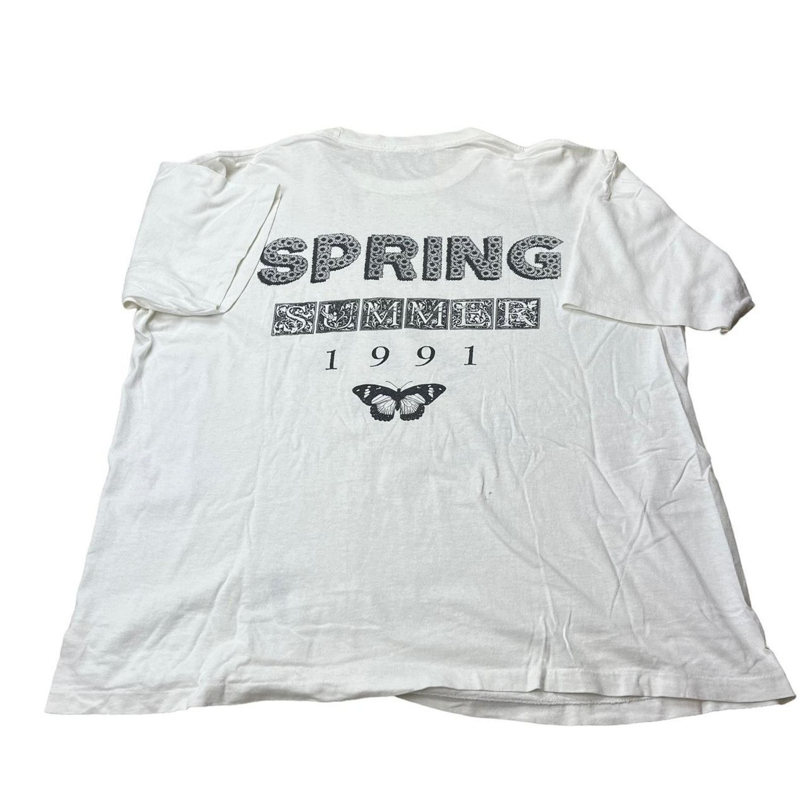 Vintage Vintage Spring Summer 1991 T Shirt Size US XL / EU 56 / 4 - 3 Thumbnail