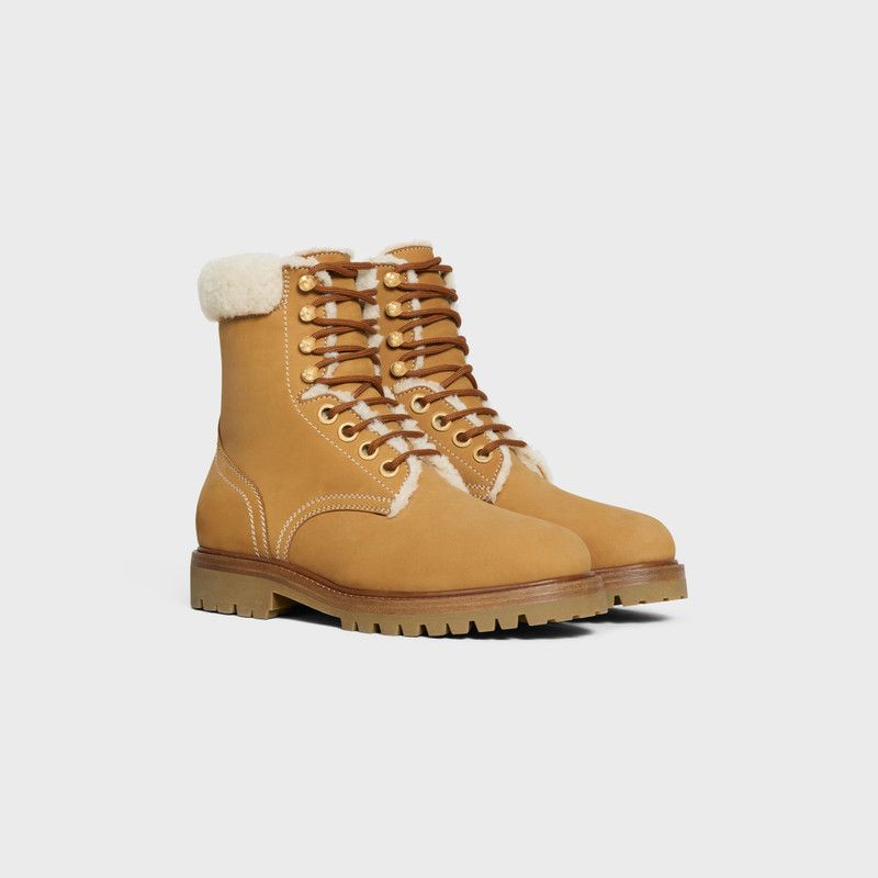 Celine o1bcso1str1225 356774362C Kurt Lace-up Mid Boots Size US 9 / IT 39 - 2 Thumbnail