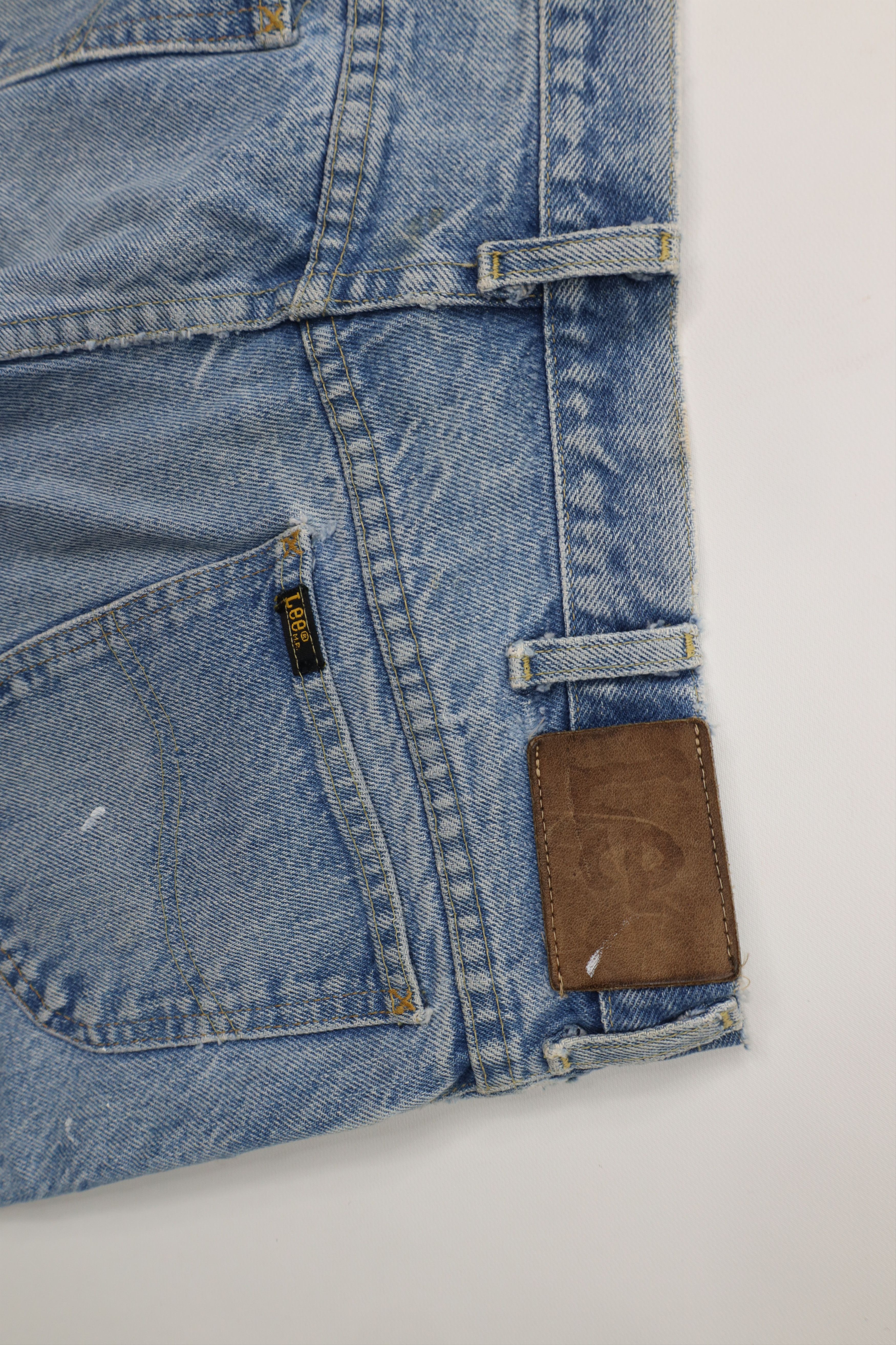 Lee Vintage 90s Lee Straight Leg Denim Jeans Blue Cotton USA Size US 36 / EU 52 - 15 Thumbnail