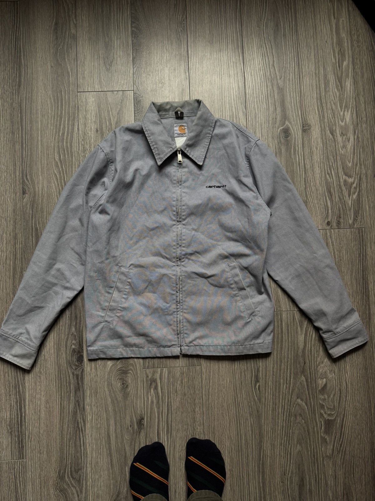 Carhartt Vintage Carhartt Workwear jacket Detroit L Size US L / EU 52-54 / 3 - 5 Thumbnail