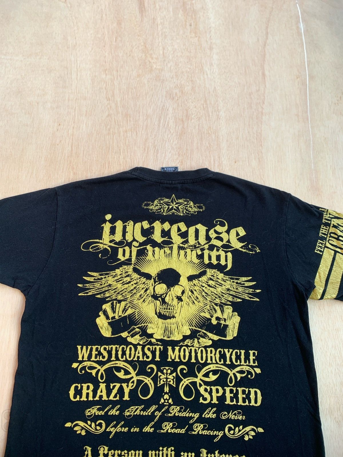 If Six Was Nine × Japanese Brand × Le Grande Bleu (L.G.B.) Y2k Mister Out sinder Poem Skull Ifsixwasnine Punk style Size US L / EU 52-54 / 3 - 4 Thumbnail