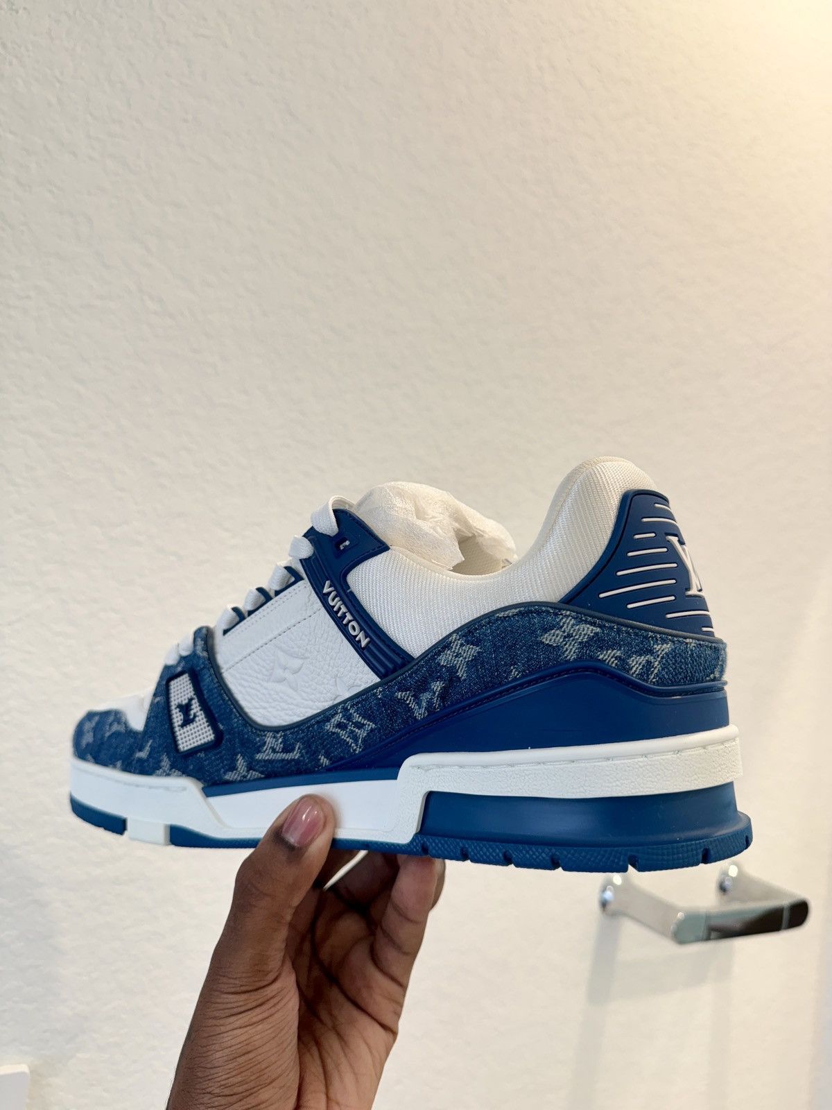 Louis Vuitton LV Trainer Sneaker Size US 10 / EU 43 - 7 Thumbnail