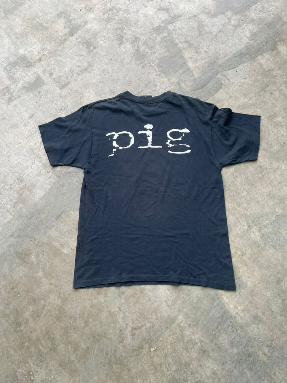 Band Tees Vintage 90s Motley Crue PIG Generation Swine band Tees Size US L / EU 52-54 / 3 - 2 Thumbnail