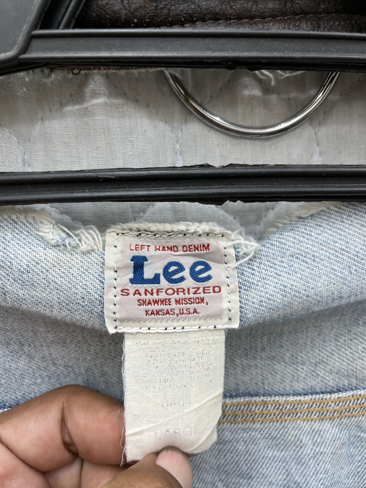 Lee 🔥STEALS🔥 VTG LEE COWBOY DENIM JACKET Size US M / EU 48-50 / 2 - 8 Thumbnail