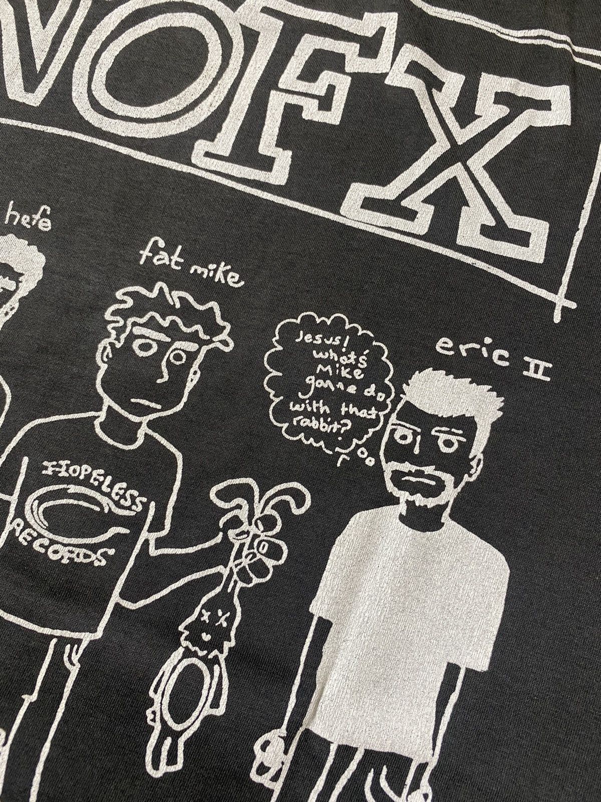 Band Tees × Vintage RARE Vintage Nofx Bottles To The Ground Tshirt Size US L / EU 52-54 / 3 - 3 Thumbnail