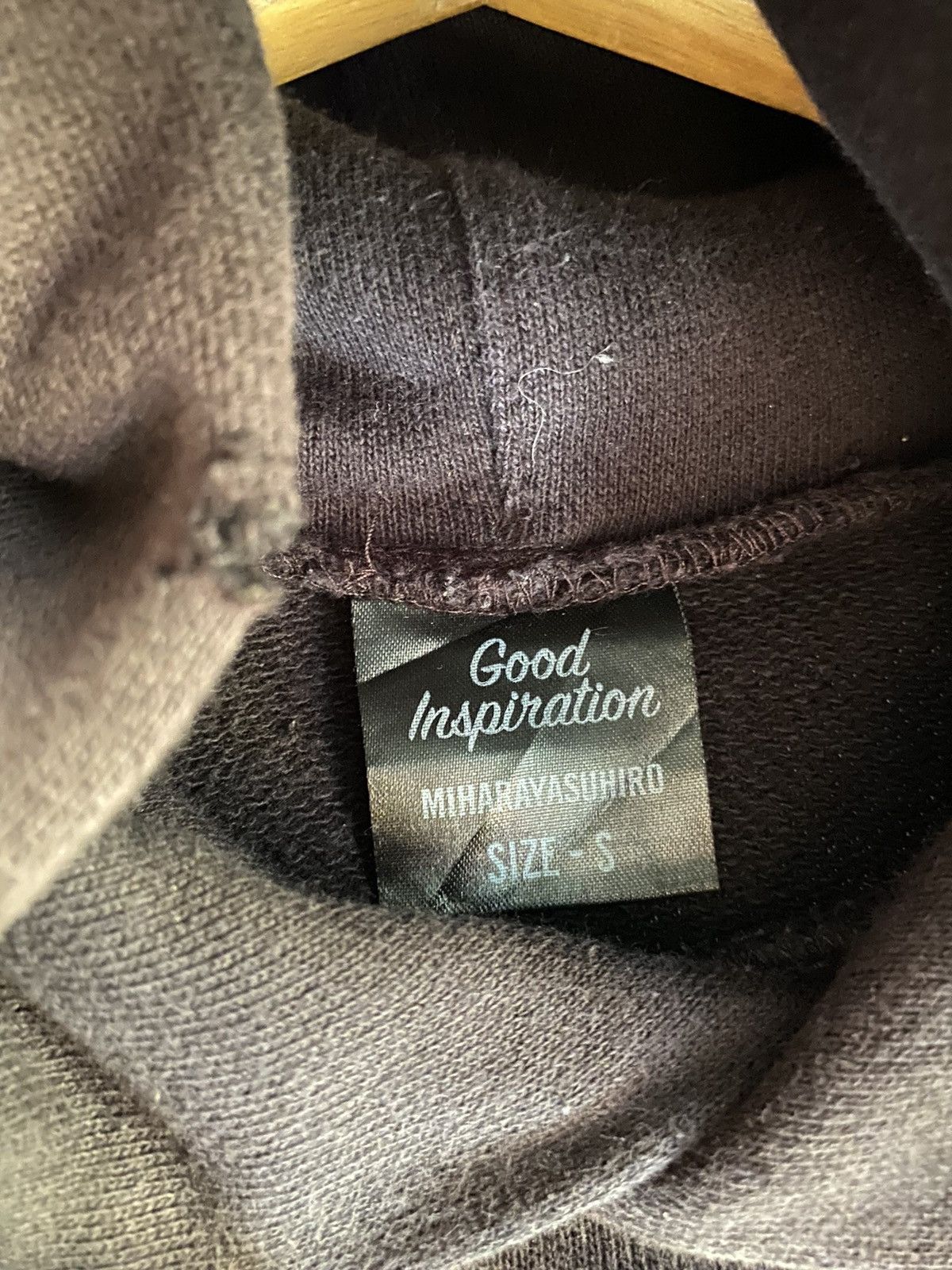Maison MIHARA YASUHIRO × Vintage Miharayasuhiro Good Inspiration distressed hoodie Size US S / EU 44-46 / 1 - 11 Thumbnail