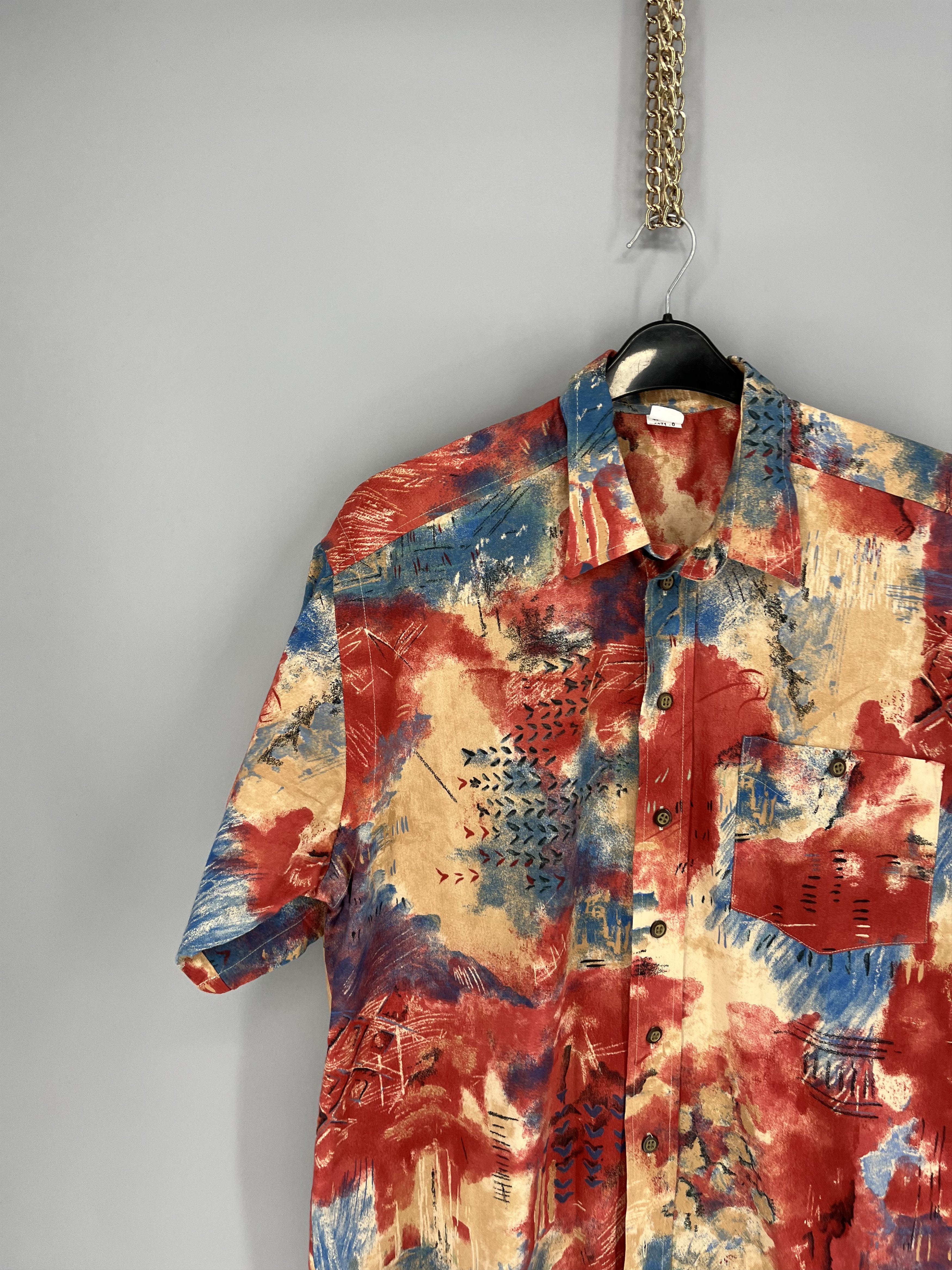Other Vintage 90s Hawaiian shirt streetwear y2k style Size US S / EU 44-46 / 1 - 4 Thumbnail