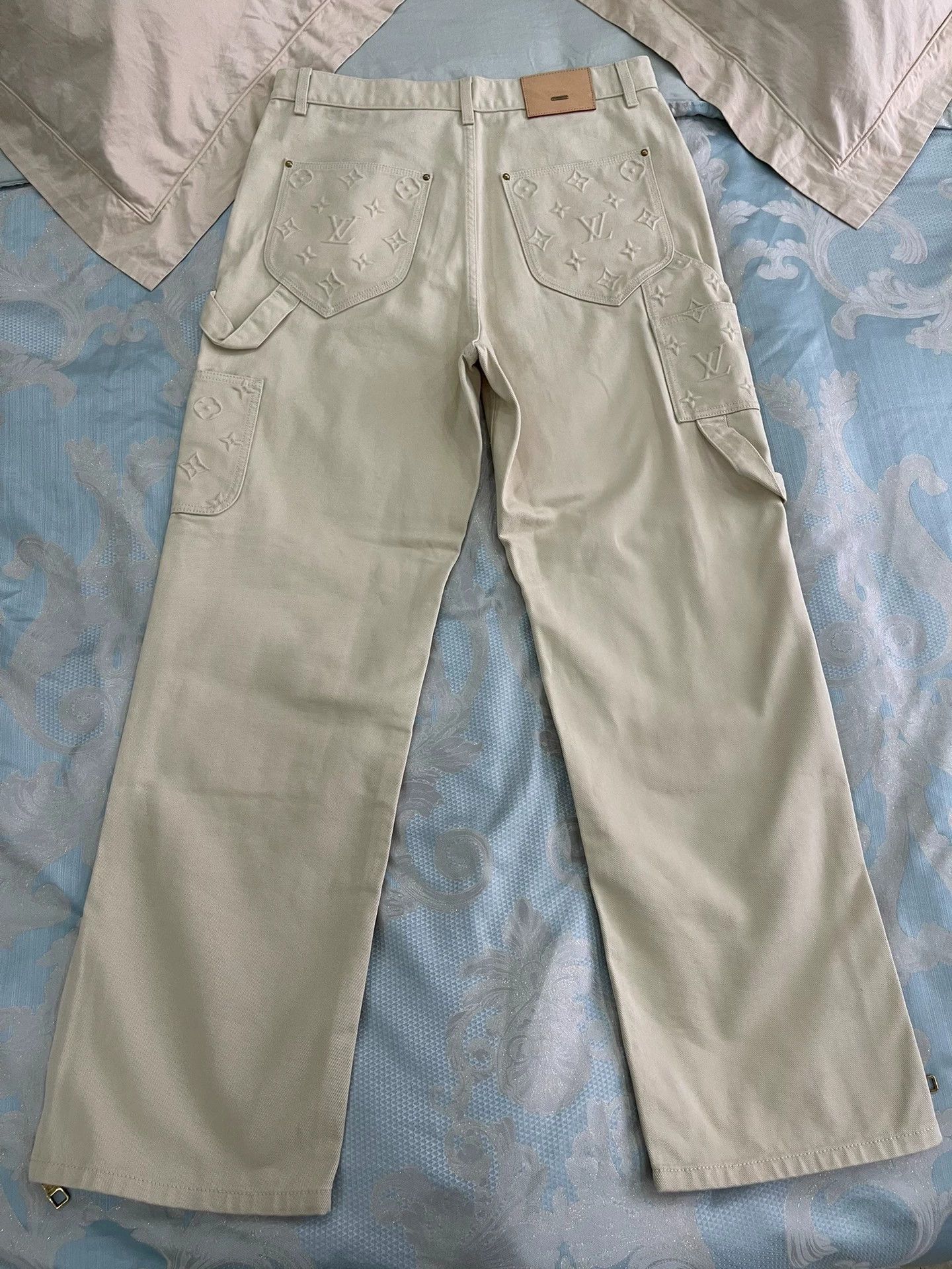 Louis Vuitton Louis Vuitton Monogram 3D Print Jeans 34 Size 25" / US 0 / IT 36 - 2 Thumbnail