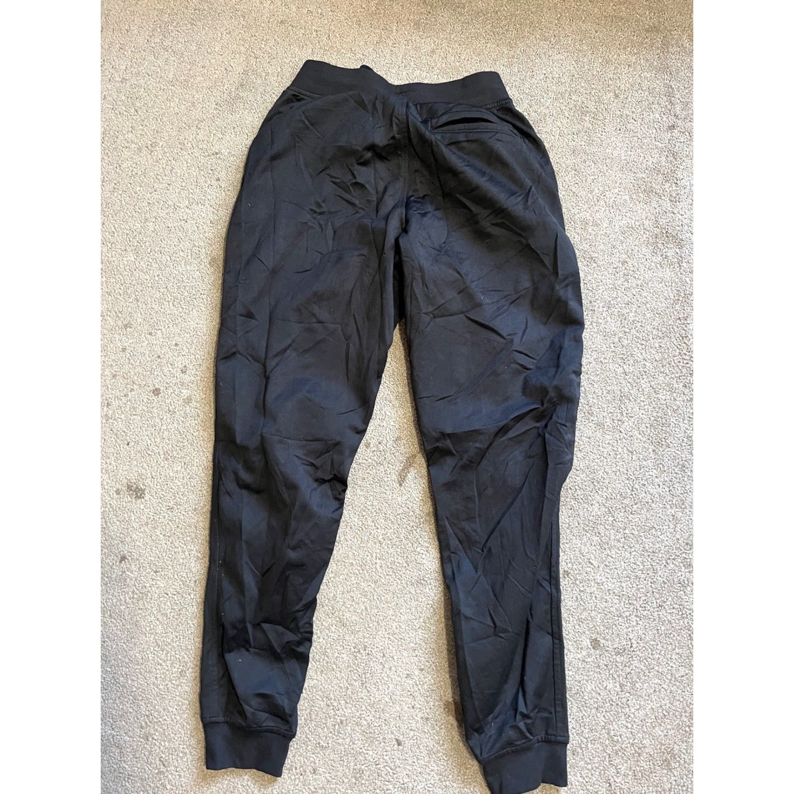 Under Armour Under Armour Men's Size Small Black Loose Jogger Sweatpants Polyester Solid Size US 29 - 3 Thumbnail