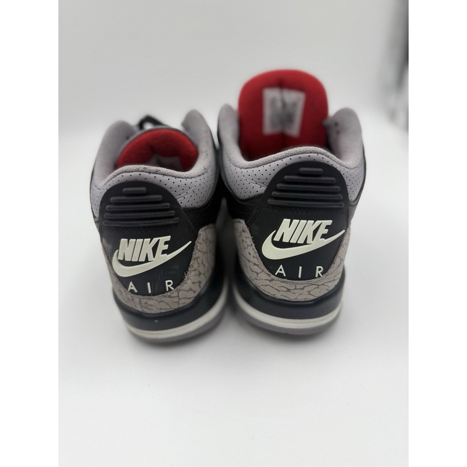 Jordan Brand Size 6.5y Jordan 3 Retro Black Cement DM0967-010 NBS456 Size US 6.5 / IT 36.5 - 3 Thumbnail
