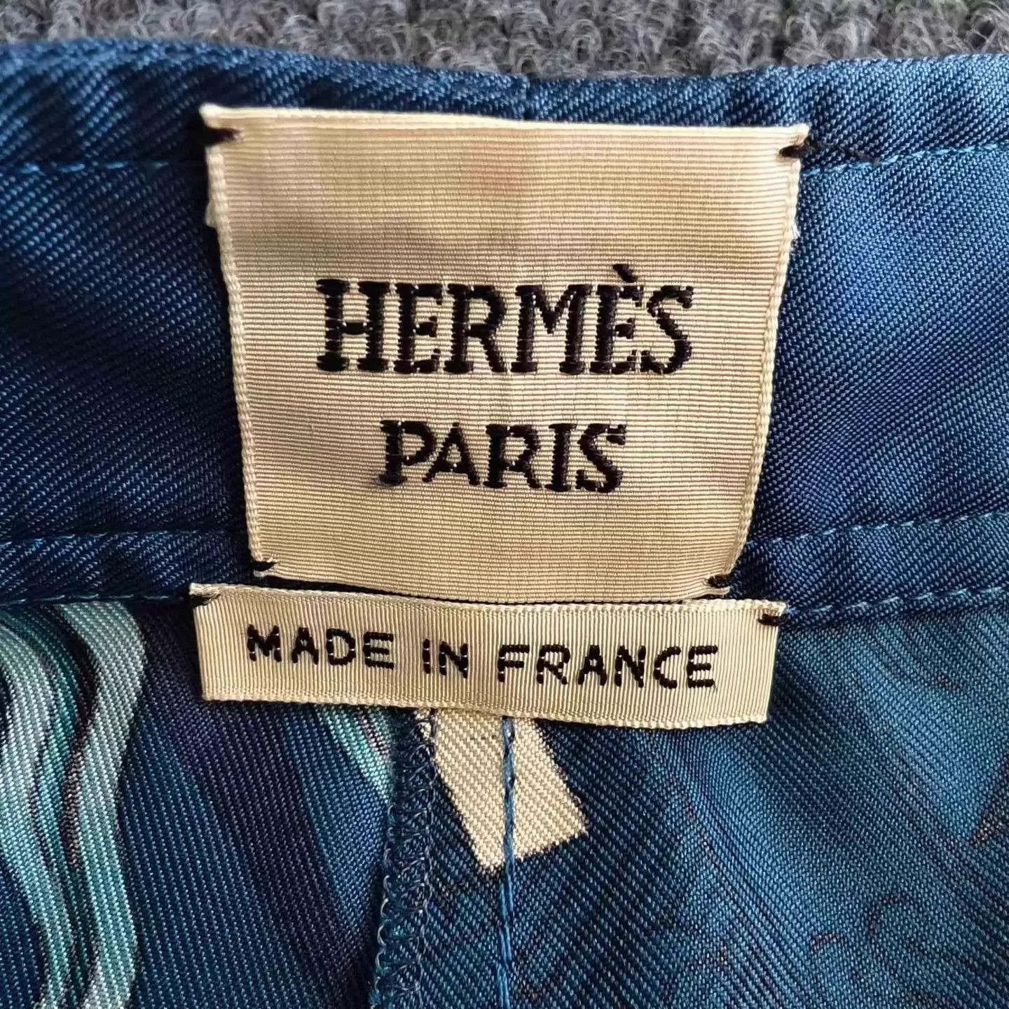 Hermes HERMES Zodiac Silk Mini Skirt 34 99 Size 25" / US 0 / IT 36 - 3 Thumbnail