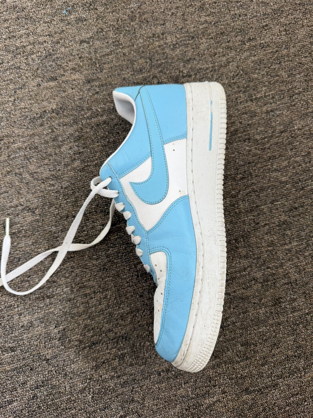 Nike Nike Air Force One Carolina Blue Size US 10 / EU 43 - 7 Thumbnail