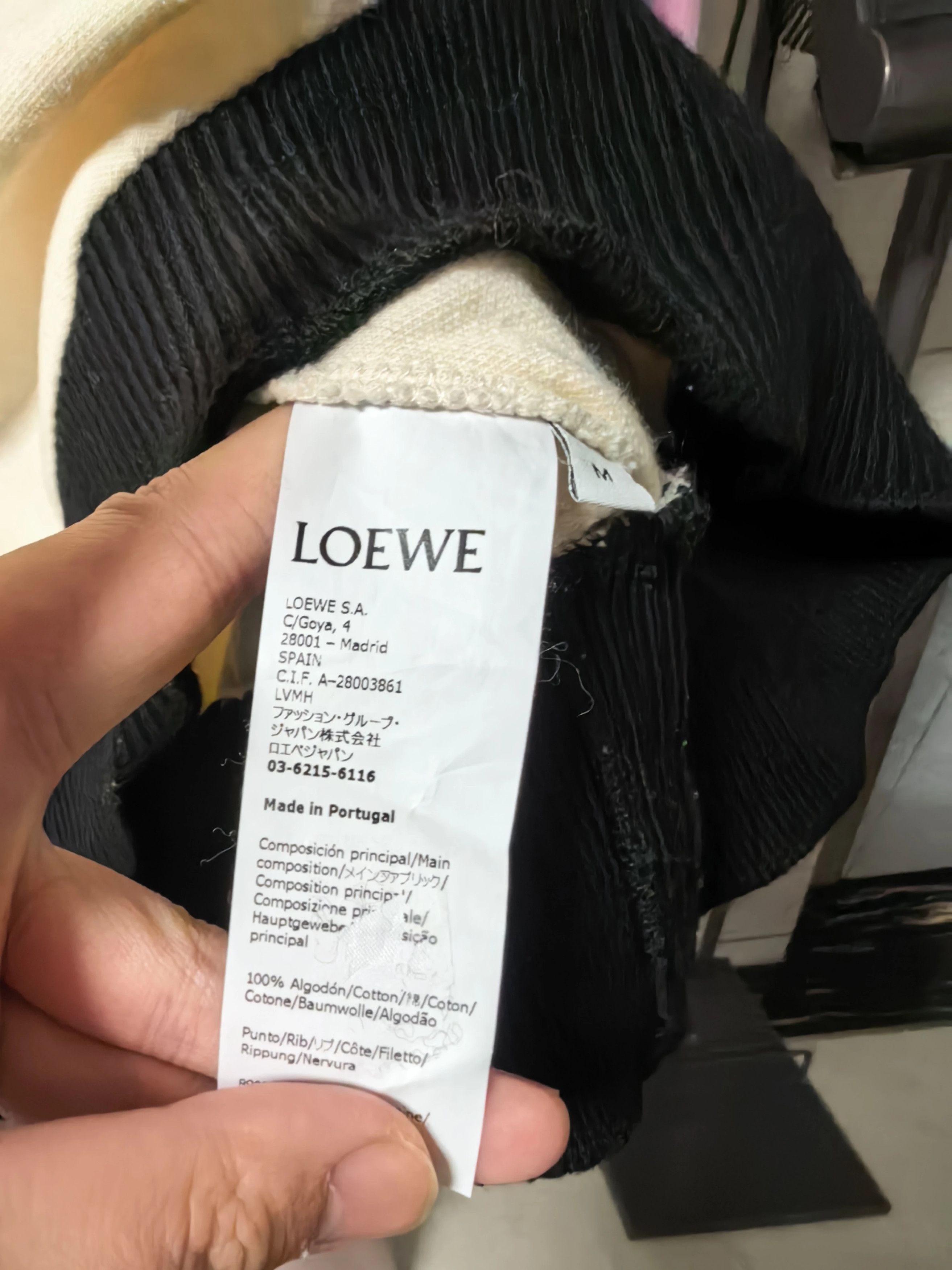 Loewe LOEWE FW21 High Neck Color Blocked M Hoodie Size M / US 6-8 / IT 42-44 - 4 Thumbnail