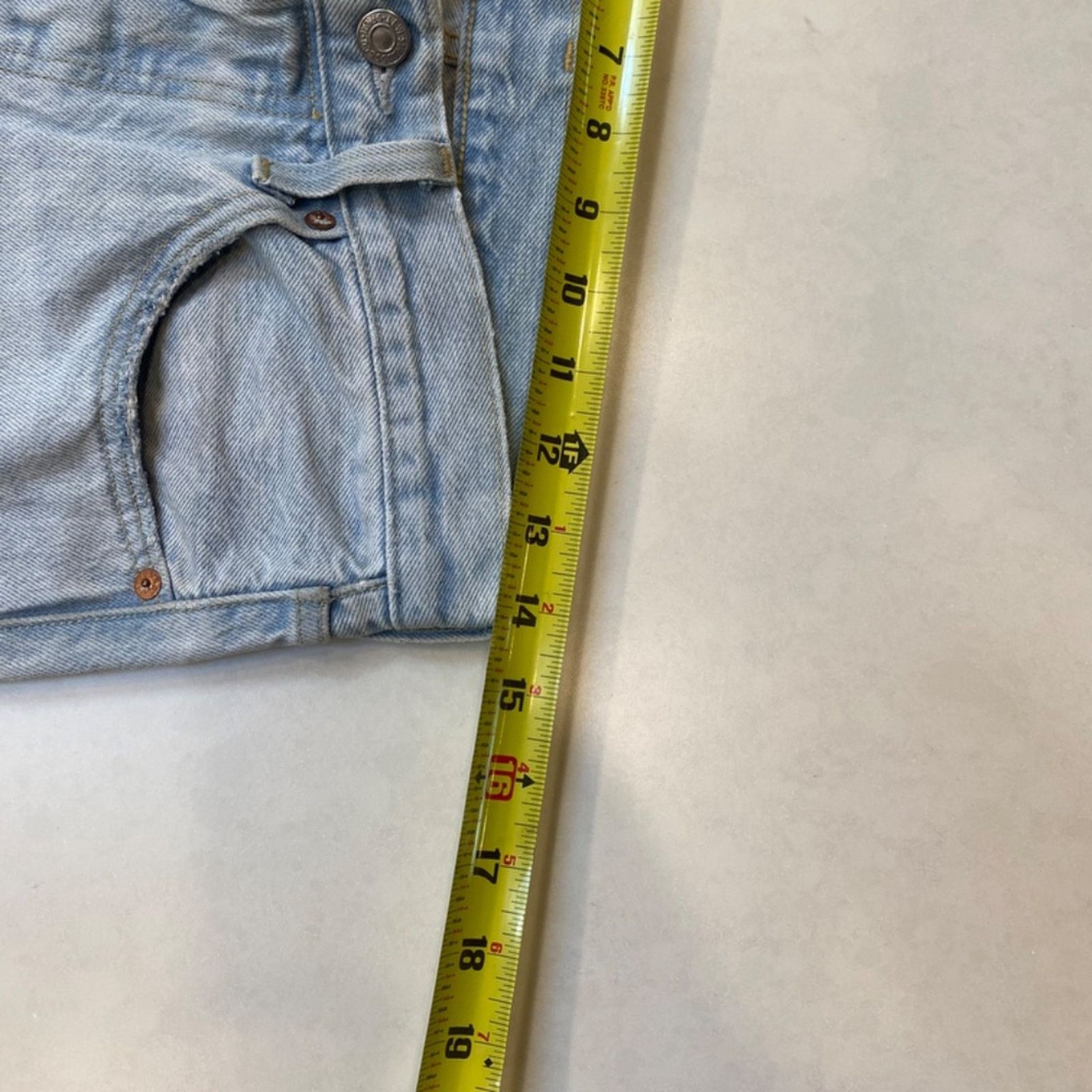 Levi's Levi 501 Skinny Button-Fly Distressed Raw Hem Jeans - 27x28 Size 27" / US 4 / IT 40 - 9 Thumbnail