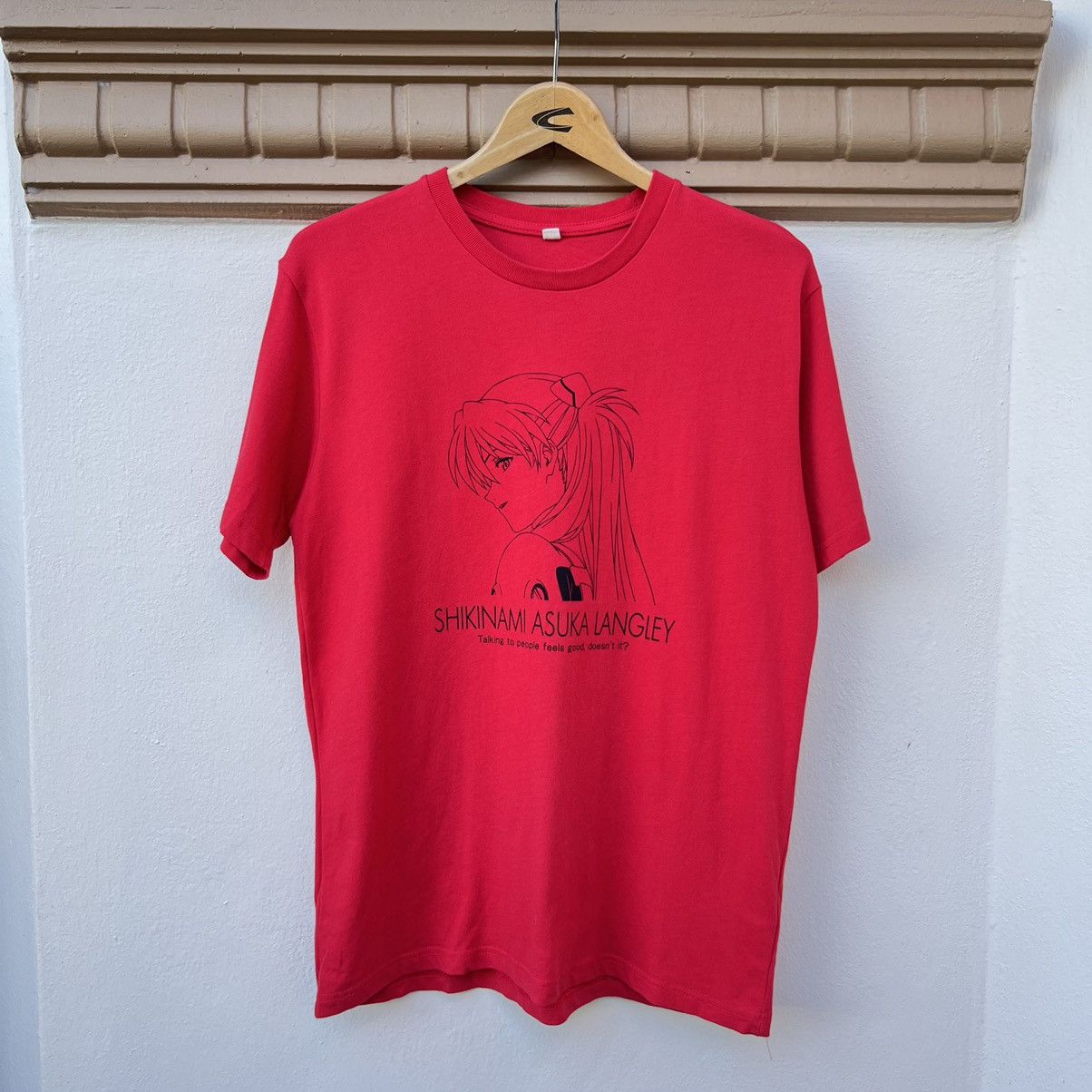 Anime × Japanese Brand × Vintage Vintage Asuka Langley Neon Genesis Evangelion T Shirt Size US M / EU 48-50 / 2 - 1 Thumbnail