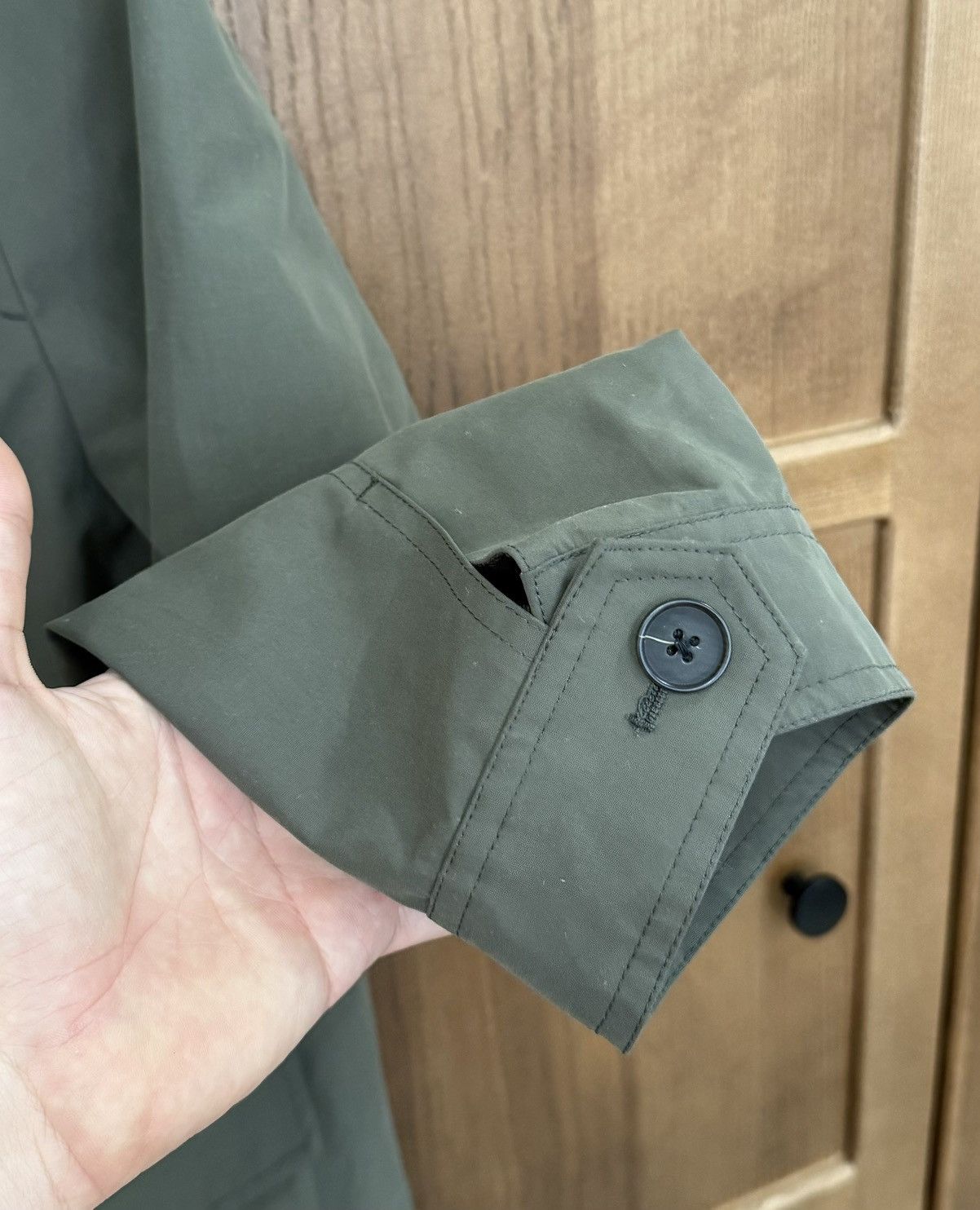Reiss Reiss Khaki Goretex Trench Jacket Mens Size XL Size US XL / EU 56 / 4 - 5 Thumbnail