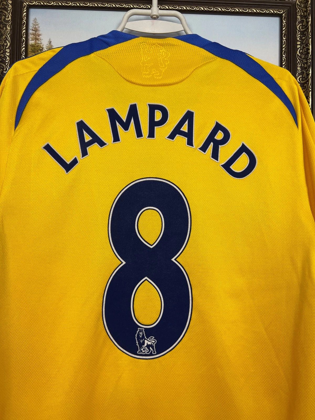 Adidas Chelsea football shirt Soccer Adidas 8 Lampard Jersey Trikot Size US M / EU 48-50 / 2 - 7 Thumbnail
