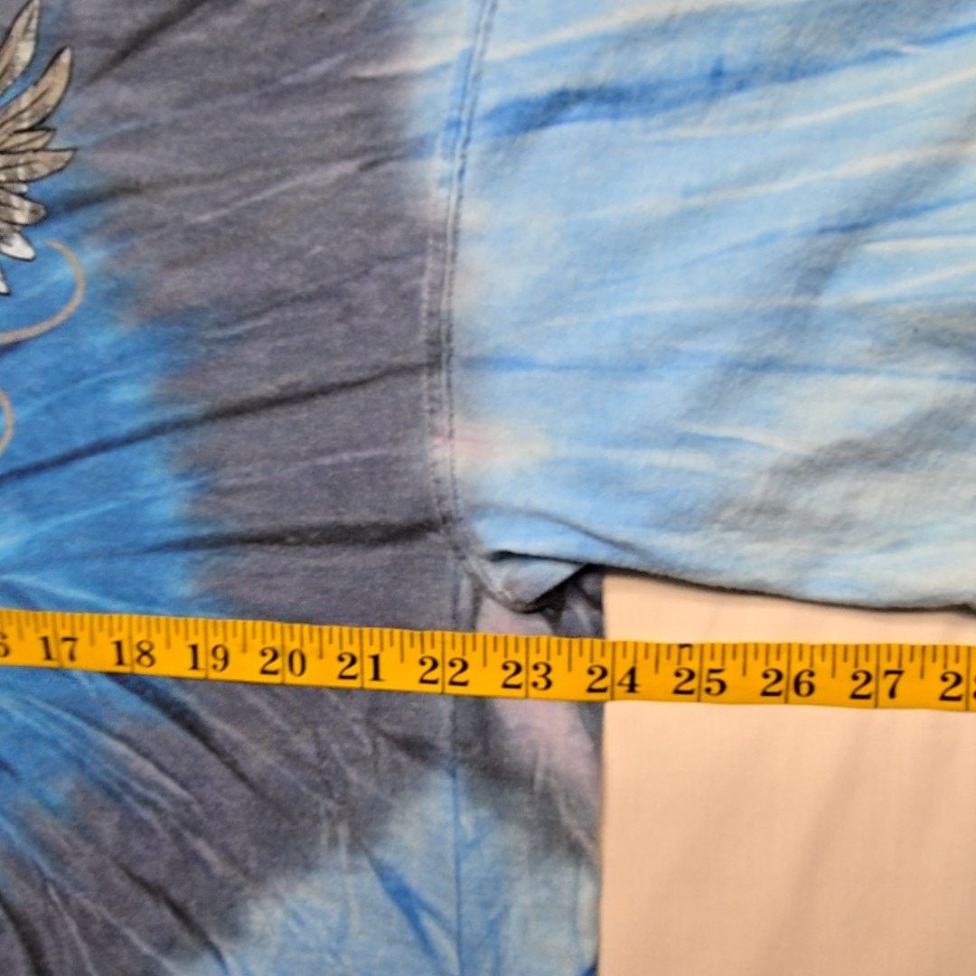 Other Red River Memorial Day Rally Tie Dye Blue XL Biker Shirt Size US XL / EU 56 / 4 - 6 Thumbnail