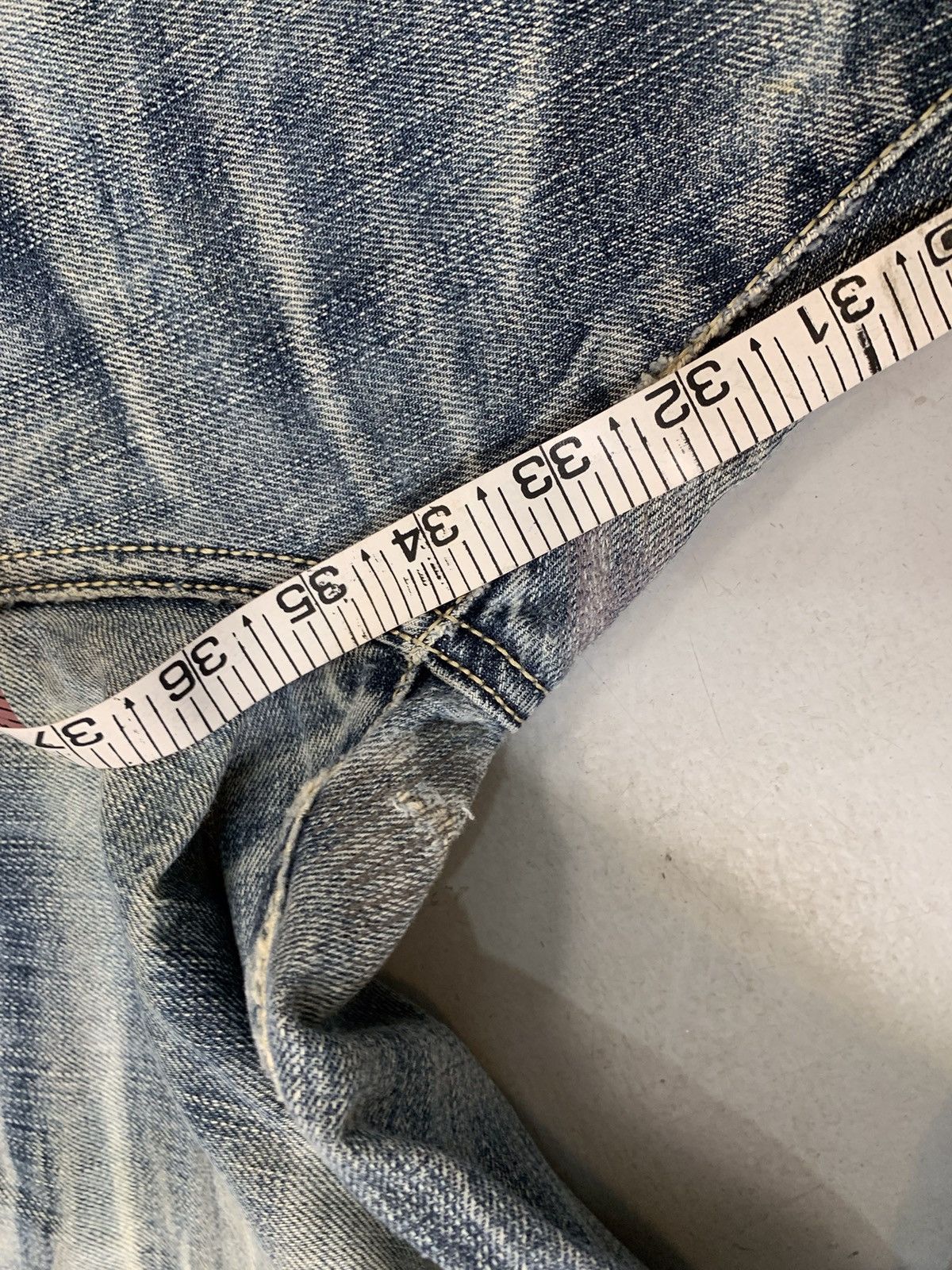 Japanese Brand Vintage Evisu inspired denim Size US 34 / EU 50 - 14 Thumbnail
