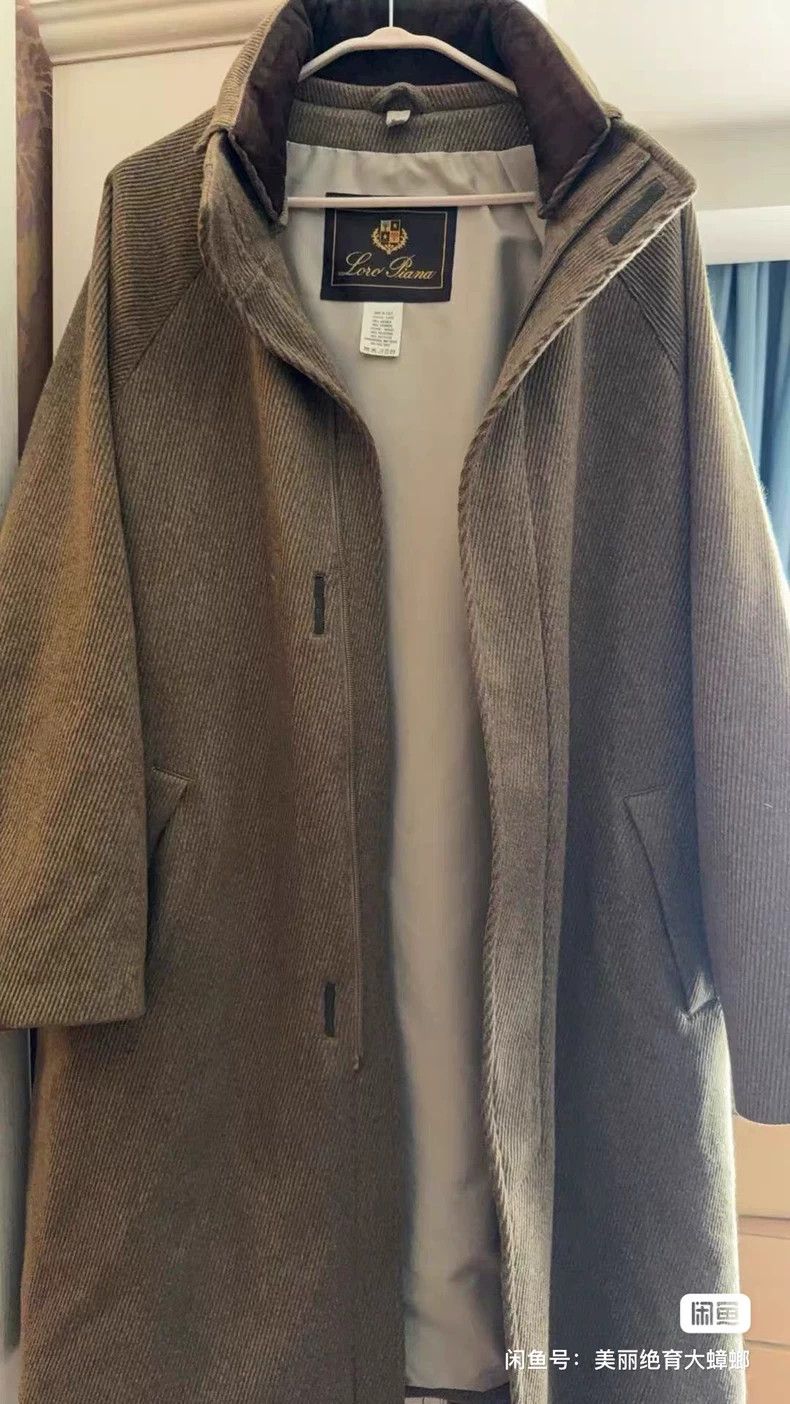 Loro Piana LORO PIANA Weave a cashmere coat Size US L / EU 52-54 / 3 - 3 Thumbnail