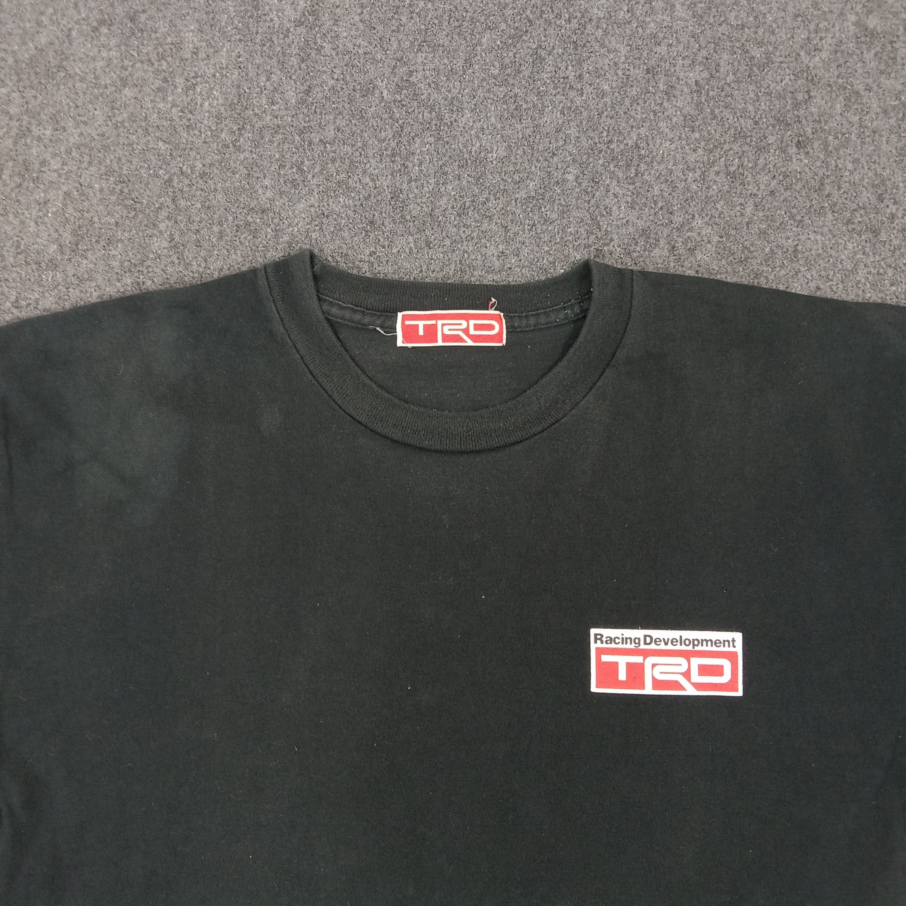 Japanese Brand × Vintage TRD Racing Development Toyota Motorsports Tshirt Size US L / EU 52-54 / 3 - 4 Thumbnail
