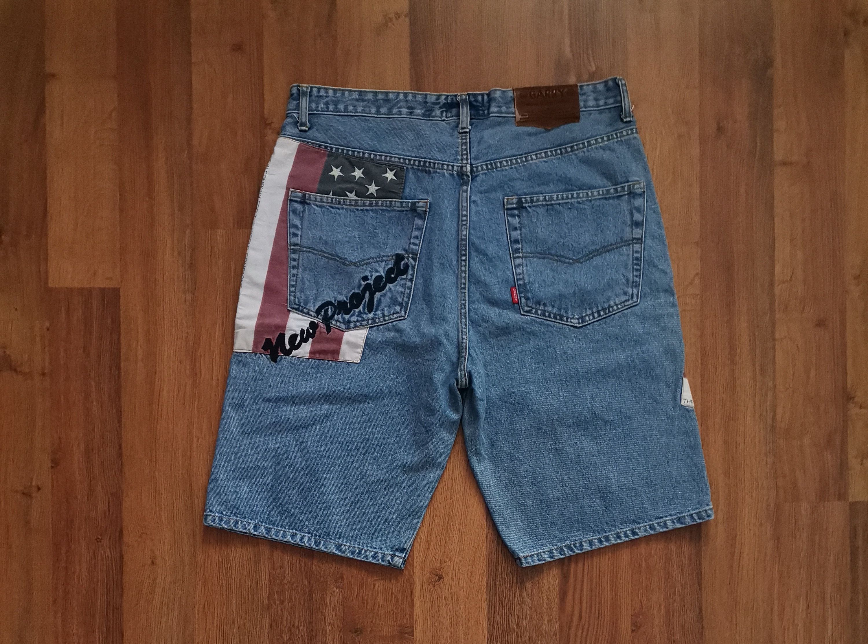 Vintage Vintage Garry Denim Shorts Size US 34 / EU 50 - 4 Thumbnail