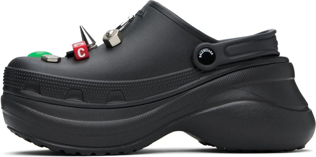 Balenciaga × Crocs os11x0326 Crocs™ Edition Jibbitz Mules in Black Size US 11 / EU 44 - 3 Thumbnail