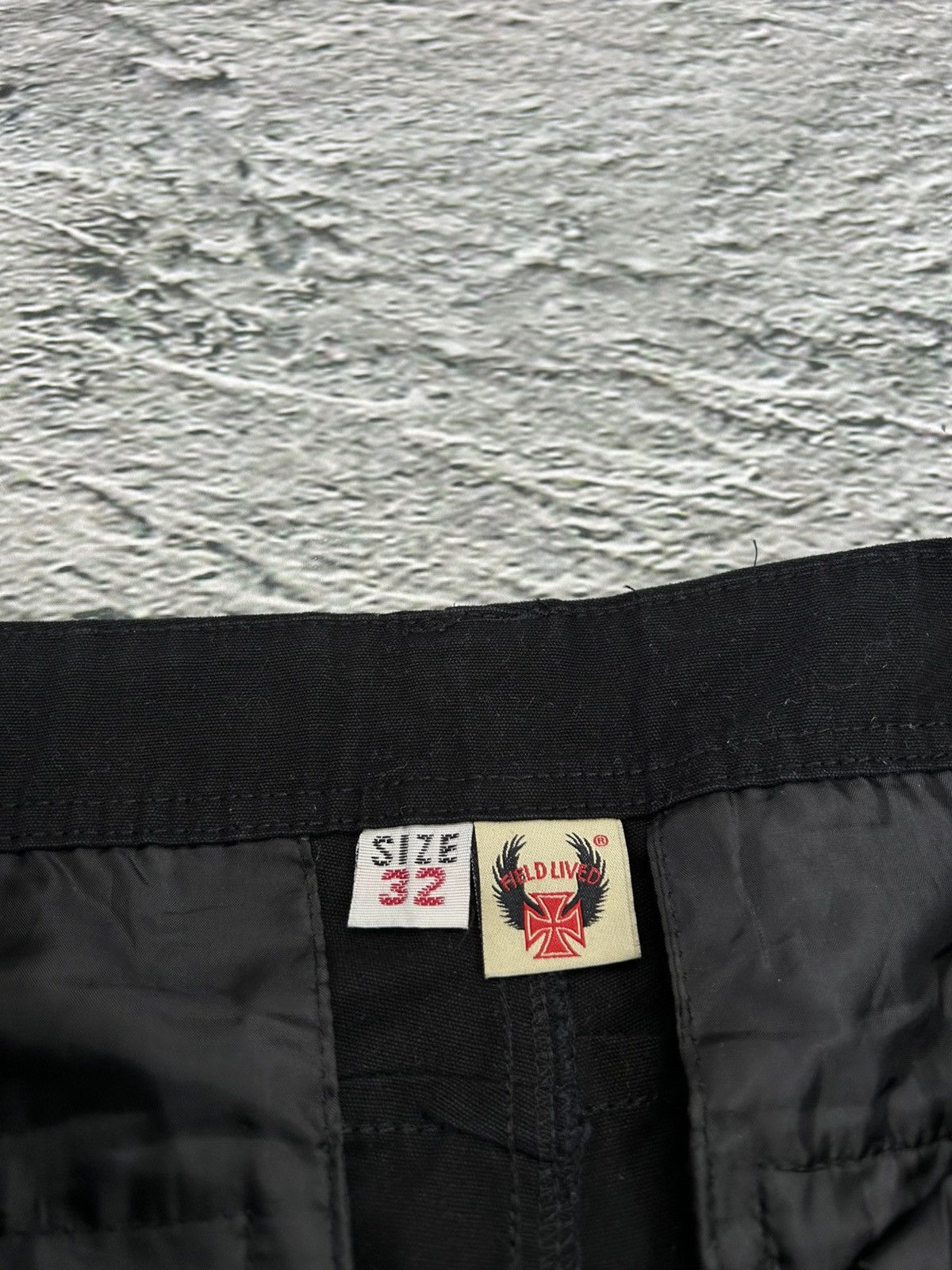 Vintage Field lived cargo pants black workwear military utility Size US 32 / EU 48 - 4 Thumbnail