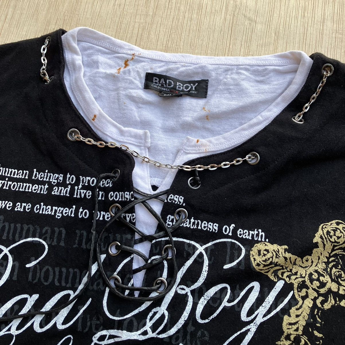 Designer × Japanese Brand × Vintage BAD BOY Size US M / EU 48-50 / 2 - 2 Thumbnail