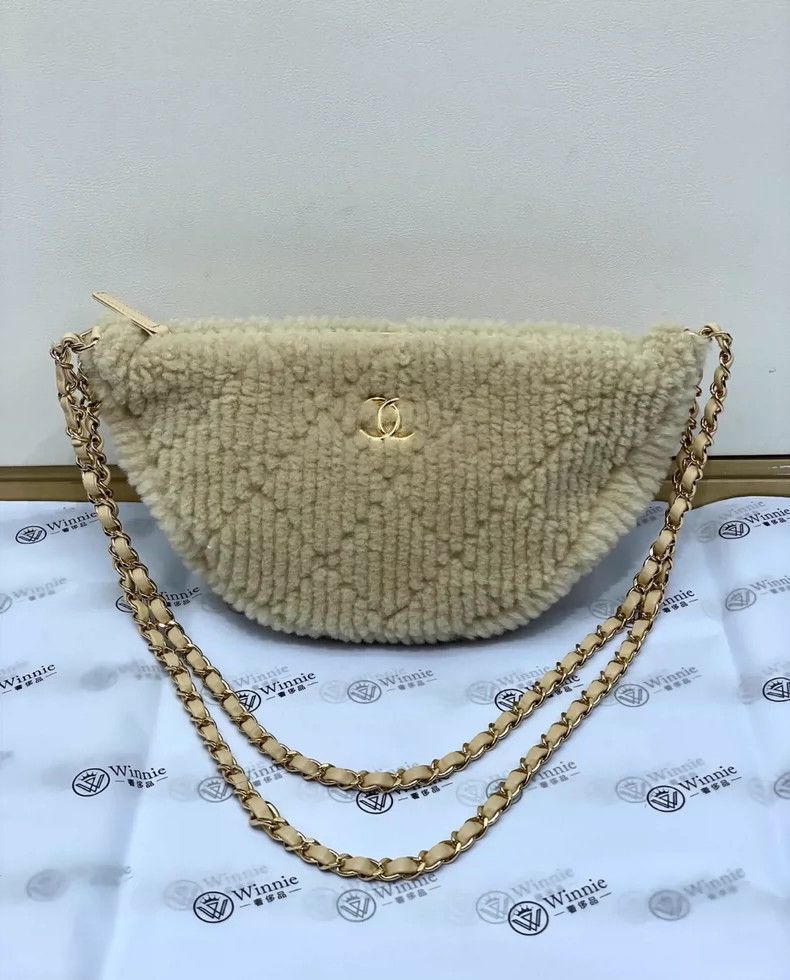 Chanel Chanel 24N Ski Series Plush Chain Bag 2504-Nextarrow Size ONE SIZE - 1 Thumbnail