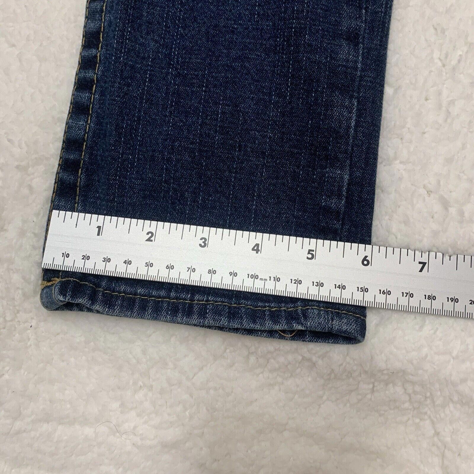 True Religion True Religion Skinny Jeans Women's Sz 29 Blue Back Flap Size 29" - 12 Thumbnail