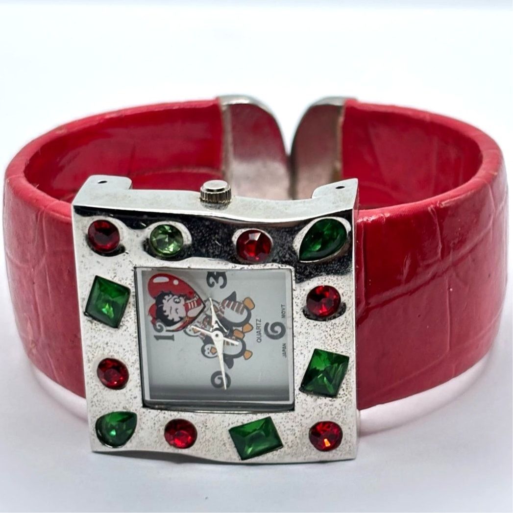 Other Red Penguin Cuff Watch Size ONE SIZE - 3 Thumbnail