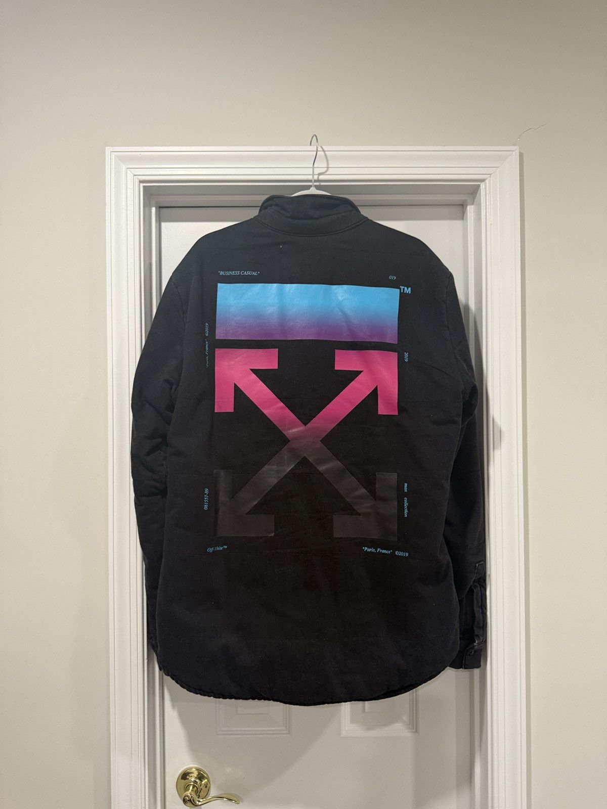 Off-White × Virgil Abloh Off-White Gradient Puffer Jacket, circa 2018/19 Size US M / EU 48-50 / 2 - 3 Thumbnail
